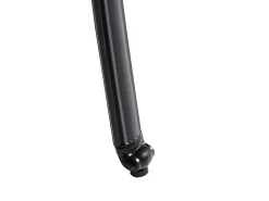 Set da pranzo da giardino 4 posti ANCONA con cuscini Metallo Nero