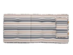 Set da pranzo da giardino 8 posti MAUI con cuscini Legno d'acacia Multicolore