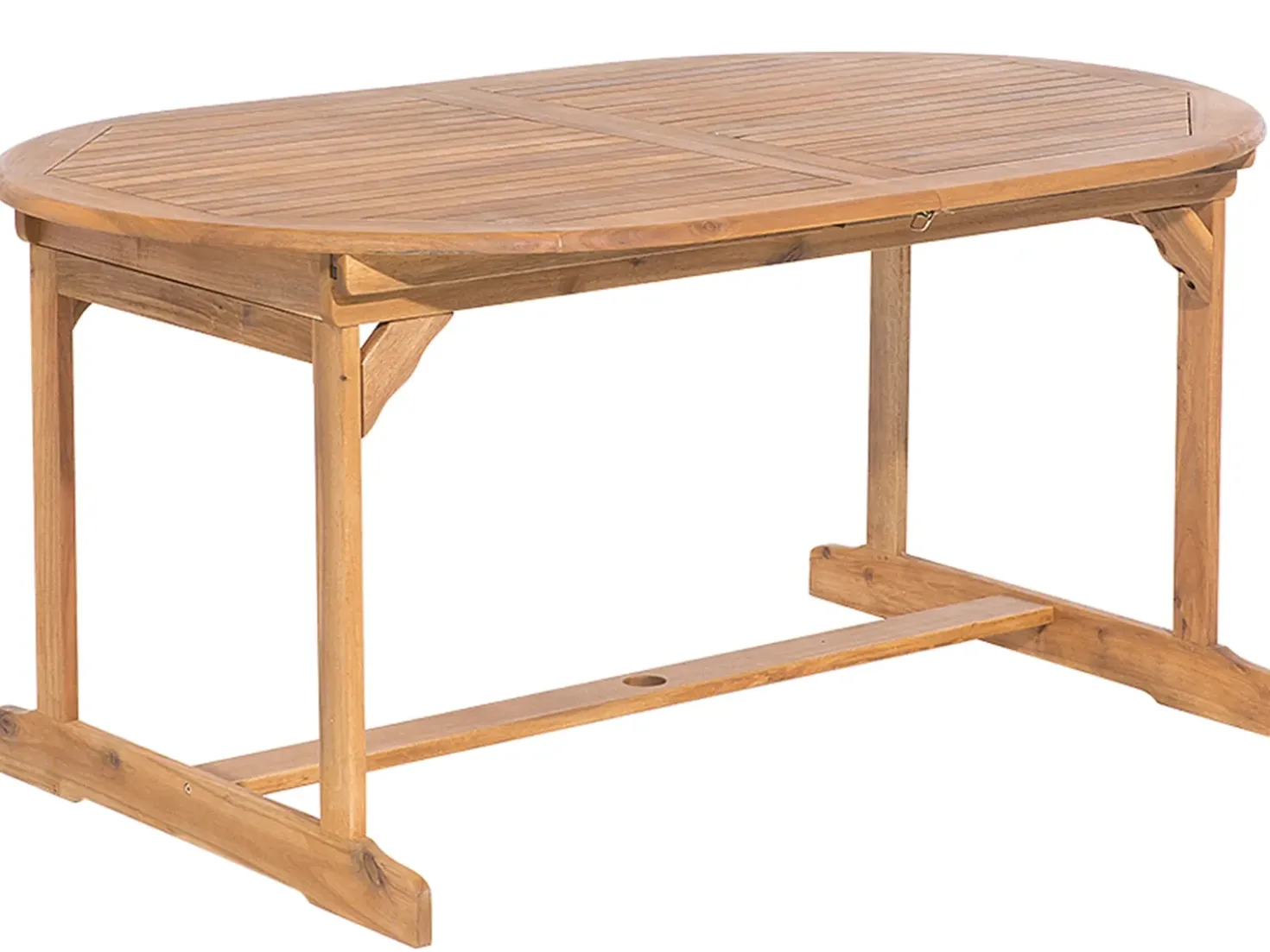 Set da pranzo da giardino 8 posti MAUI con cuscini Legno d'acacia Multicolore