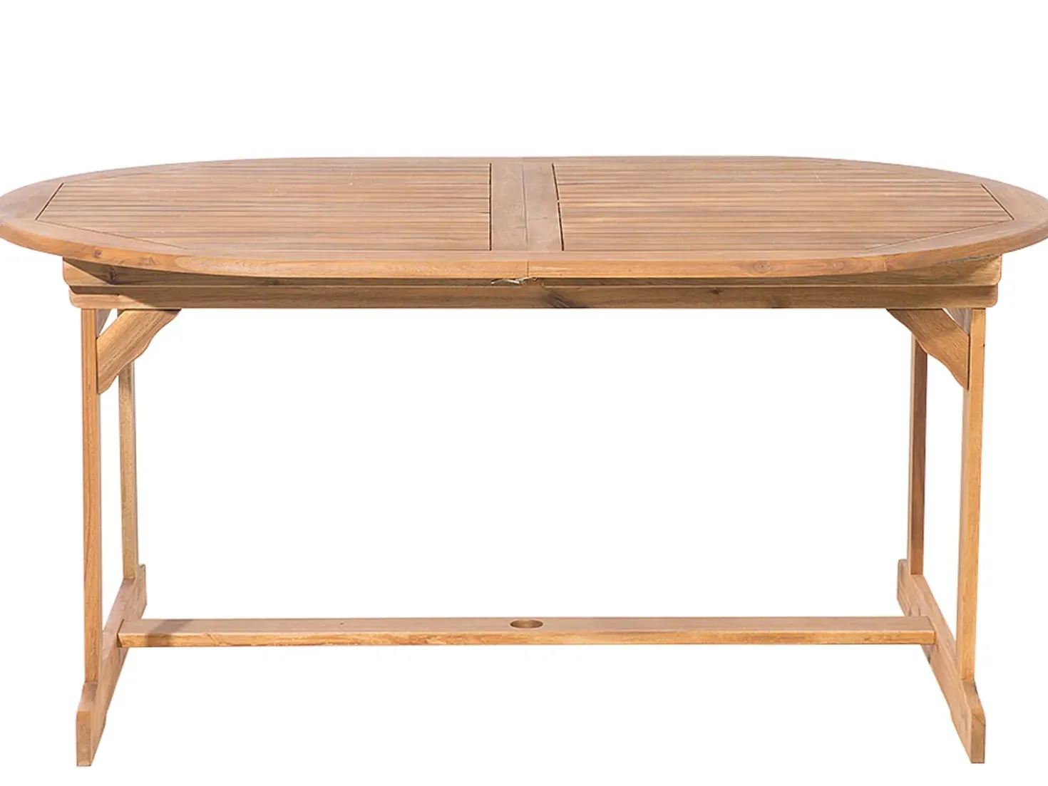 Set da pranzo da giardino 8 posti MAUI con cuscini Legno d'acacia Multicolore