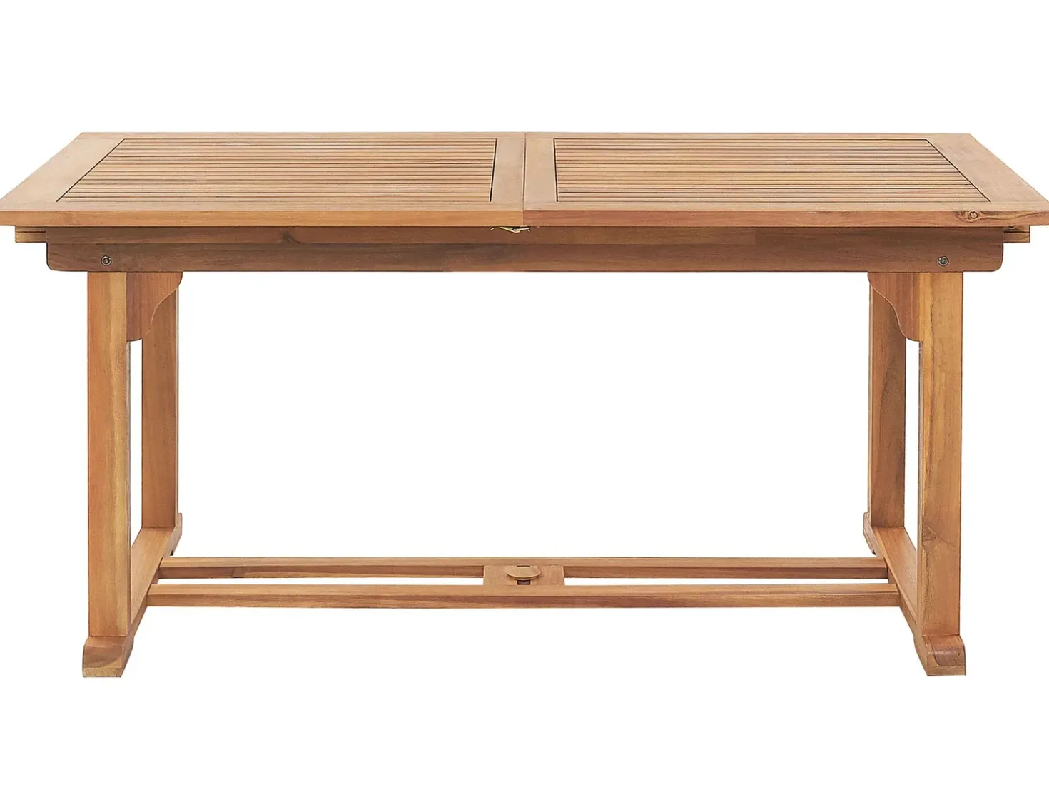 Set da pranzo da giardino 6 posti JAVA con cuscini Legno d'acacia Bianco sporco