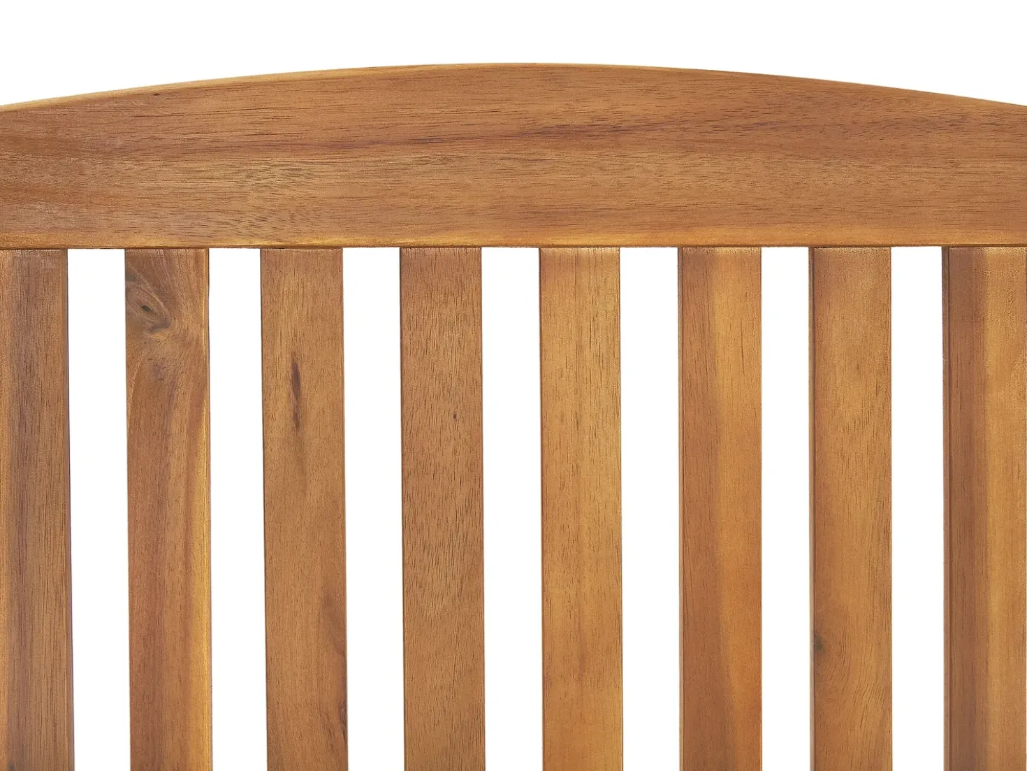 Set da pranzo da giardino 6 posti JAVA con cuscini Legno d'acacia Bianco sporco
