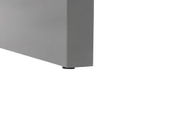 Set da pranzo da giardino con sgabelli 6 posti TARANTO Cemento Grigio