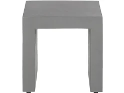 Set da pranzo da giardino con sgabelli 6 posti TARANTO Cemento Grigio