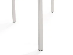 Set da pranzo da giardino 8 posti GROSSETO Vetro incrinato Trasparente/Beige