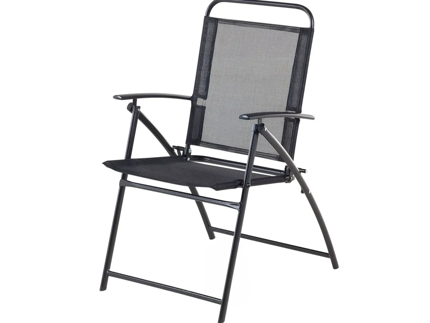 Set da pranzo da giardino 6 posti LIVO Metallo Nero