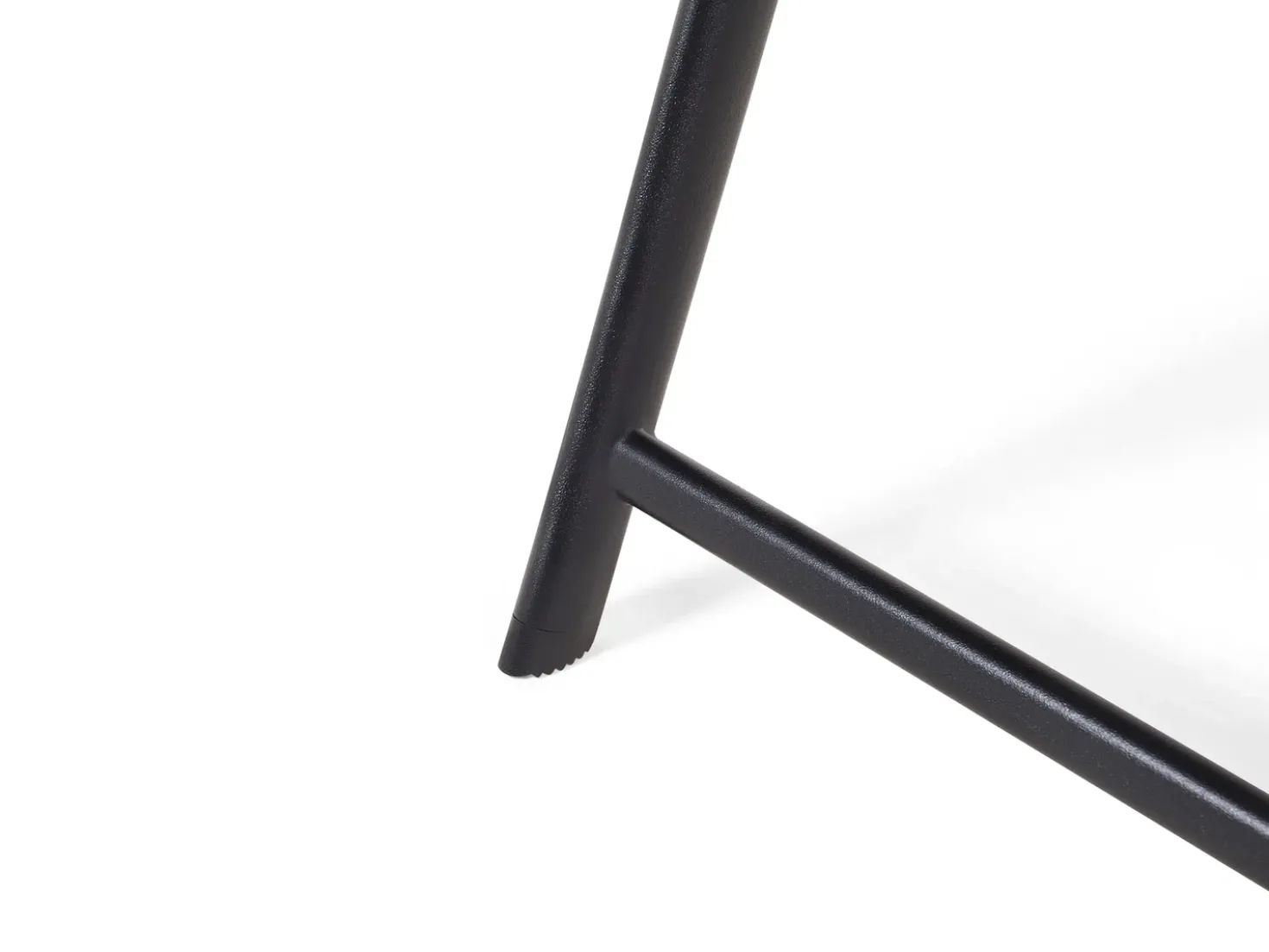 Set da pranzo da giardino 6 posti LIVO Metallo Nero