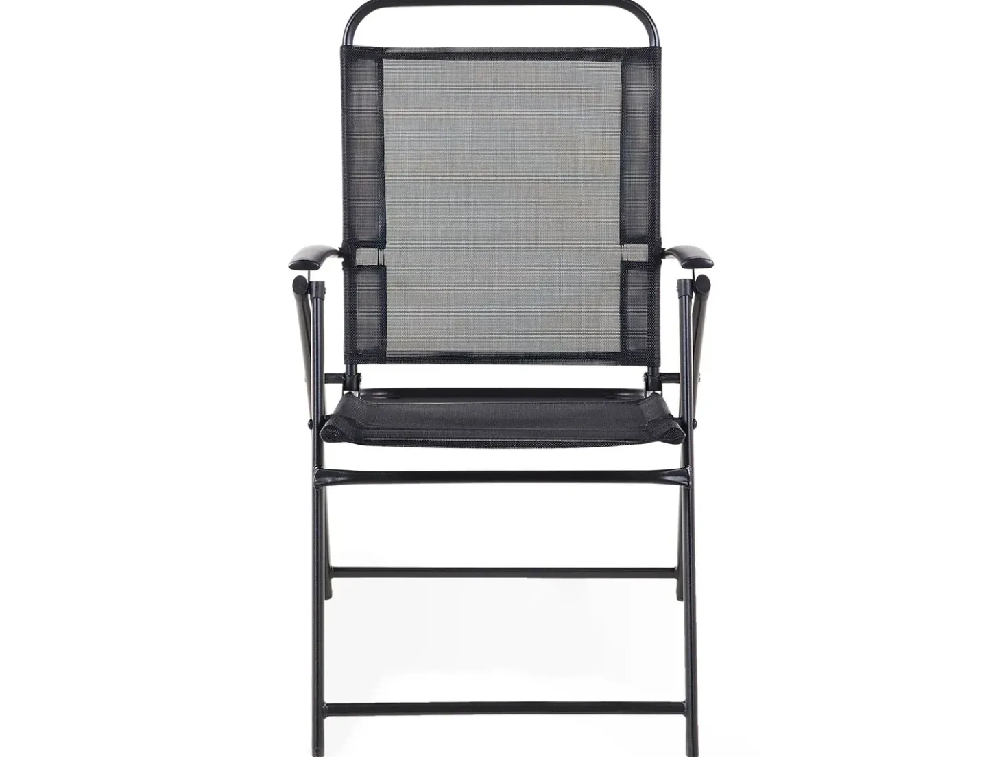 Set da pranzo da giardino 6 posti LIVO Metallo Nero
