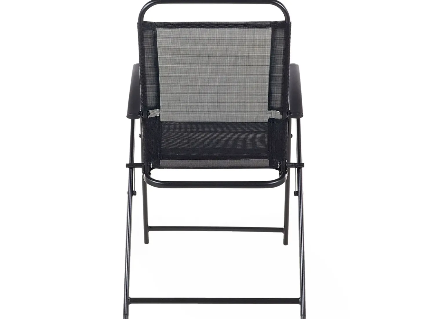 Set da pranzo da giardino 6 posti LIVO Metallo Nero