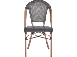 Set da pranzo da giardino 4 posti RIFREDDO Rattan sintetico (PE) Grigio