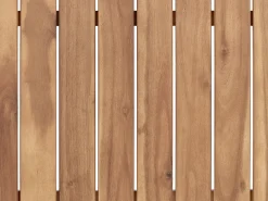 Set da pranzo da giardino 4 posti PARAGGI Legno di acacia certificato Marrone scuro