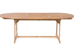 Set da pranzo da giardino 8 posti MAUI con cuscini Legno d'acacia Grigio