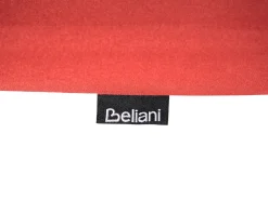Set da pranzo da giardino 8 posti SASSARI PREMIUM con cuscini Legno di acacia certificato Rosso