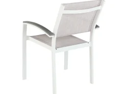 Set da pranzo da giardino 8 posti PERETA Metallo Grigio