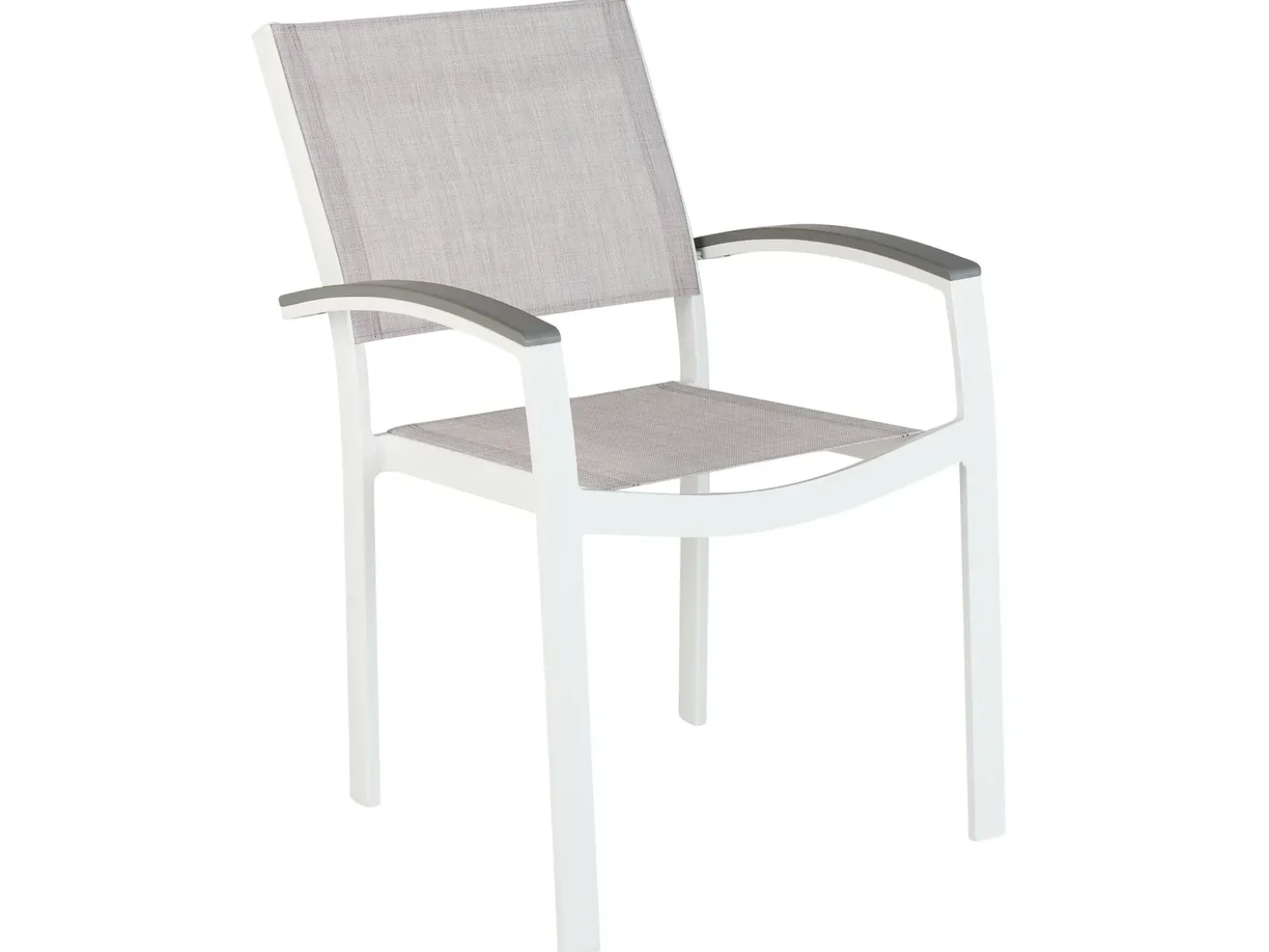 Set da pranzo da giardino 8 posti PERETA Metallo Grigio