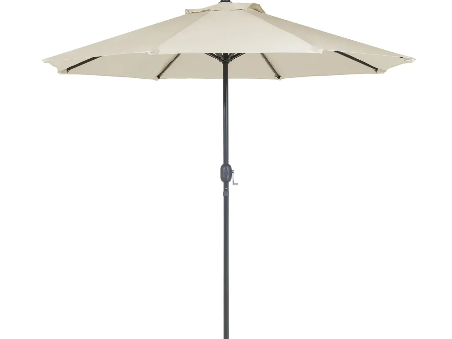Set da pranzo da giardino 4 posti SALENTO con Ombrellone (16 opzioni) Metallo Marrone scuro