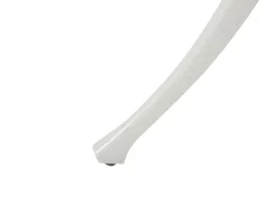 Set da pranzo da giardino 4 posti ANCONA con cuscini Metallo Bianco sporco