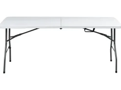 Set da pranzo da giardino 4 posti CUGNOLI Pieghevole Bianco