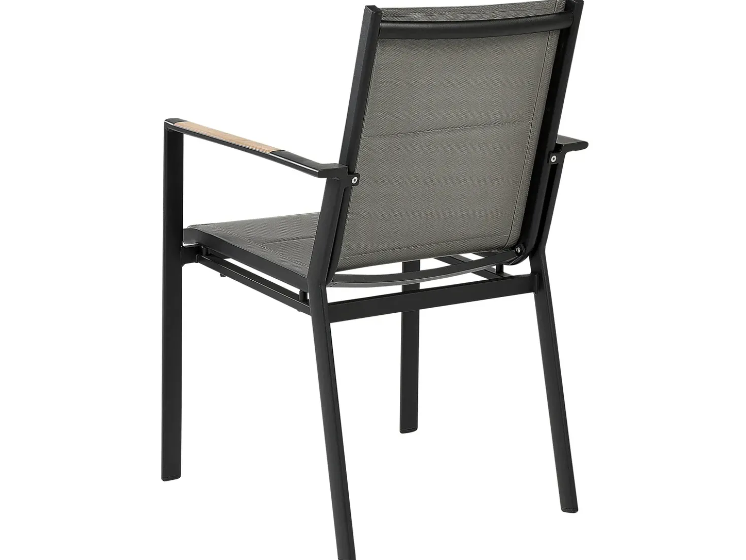 Set da pranzo da giardino 8 posti VALCANETTO/BUSSETO Metallo Nero
