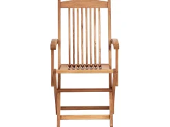 Set da pranzo da giardino 8 posti MAUI PREMIUM Legno d'acacia Blu