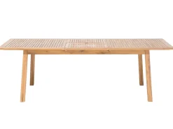 Set da pranzo da giardino 8 posti CESANA Legno d'acacia Marrone chiaro