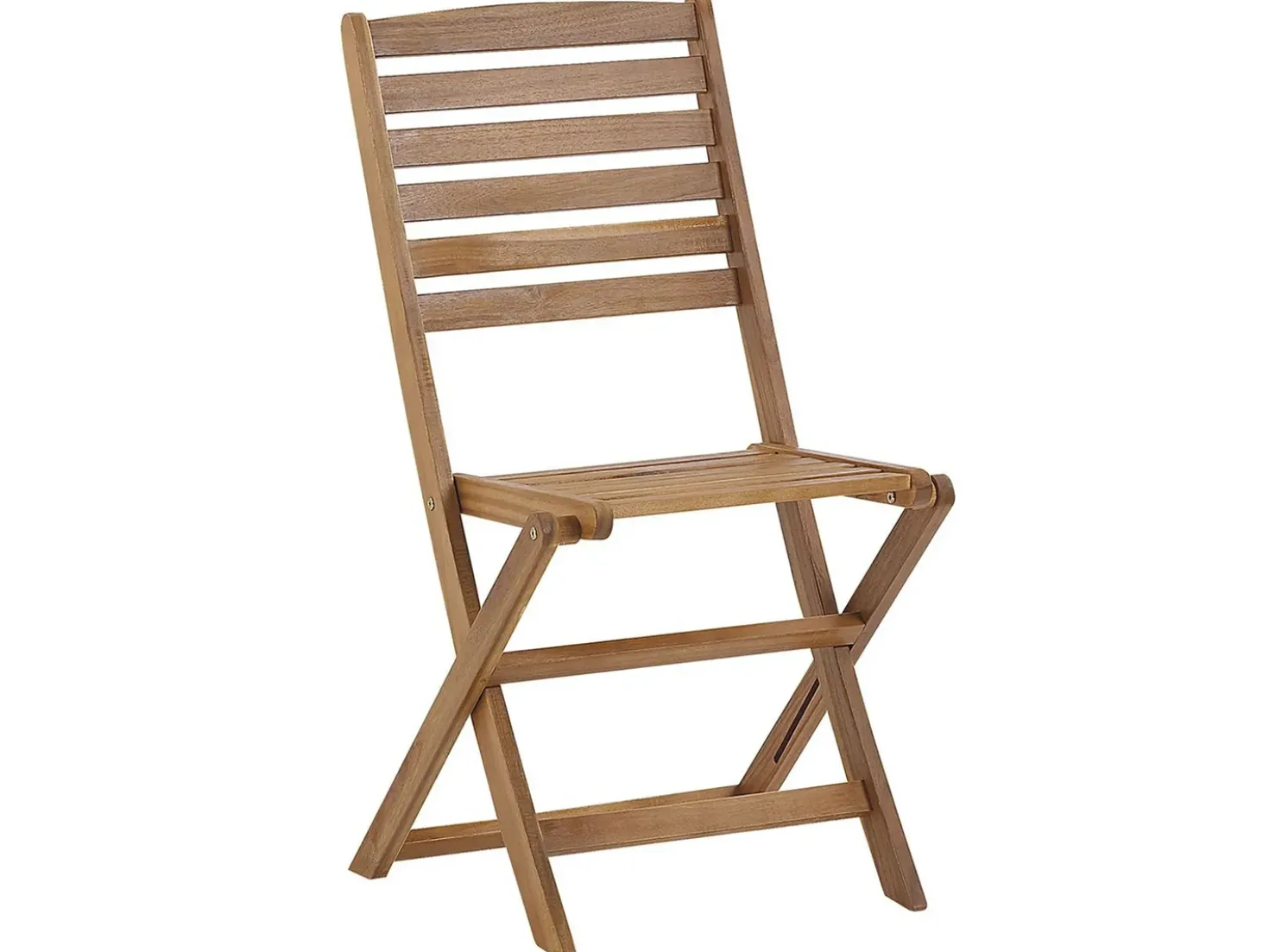 Set da pranzo da giardino 6 posti TOLVE con Ombrellone (12 opzioni) Legno d'acacia Marrone