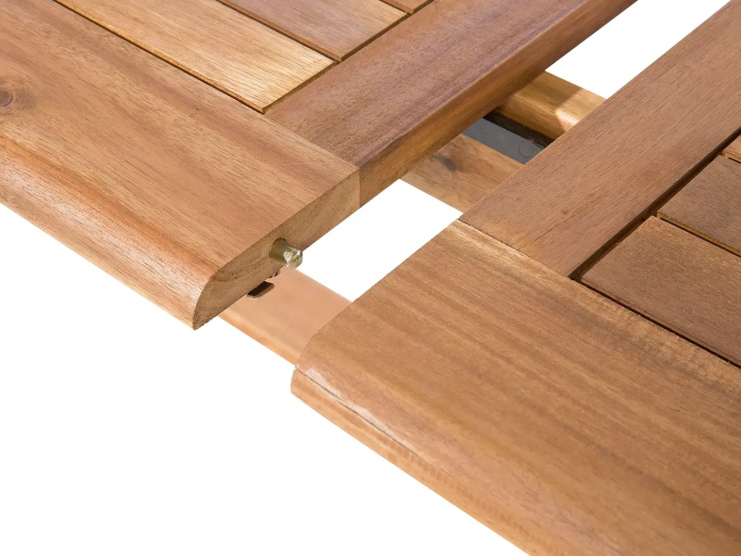 Set da pranzo da giardino 8 posti MAUI con cuscini Legno d'acacia Blu