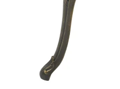 Set da pranzo da giardino 4 posti SAPRI con Ombrellone (16 opzioni) Metallo Marrone scuro