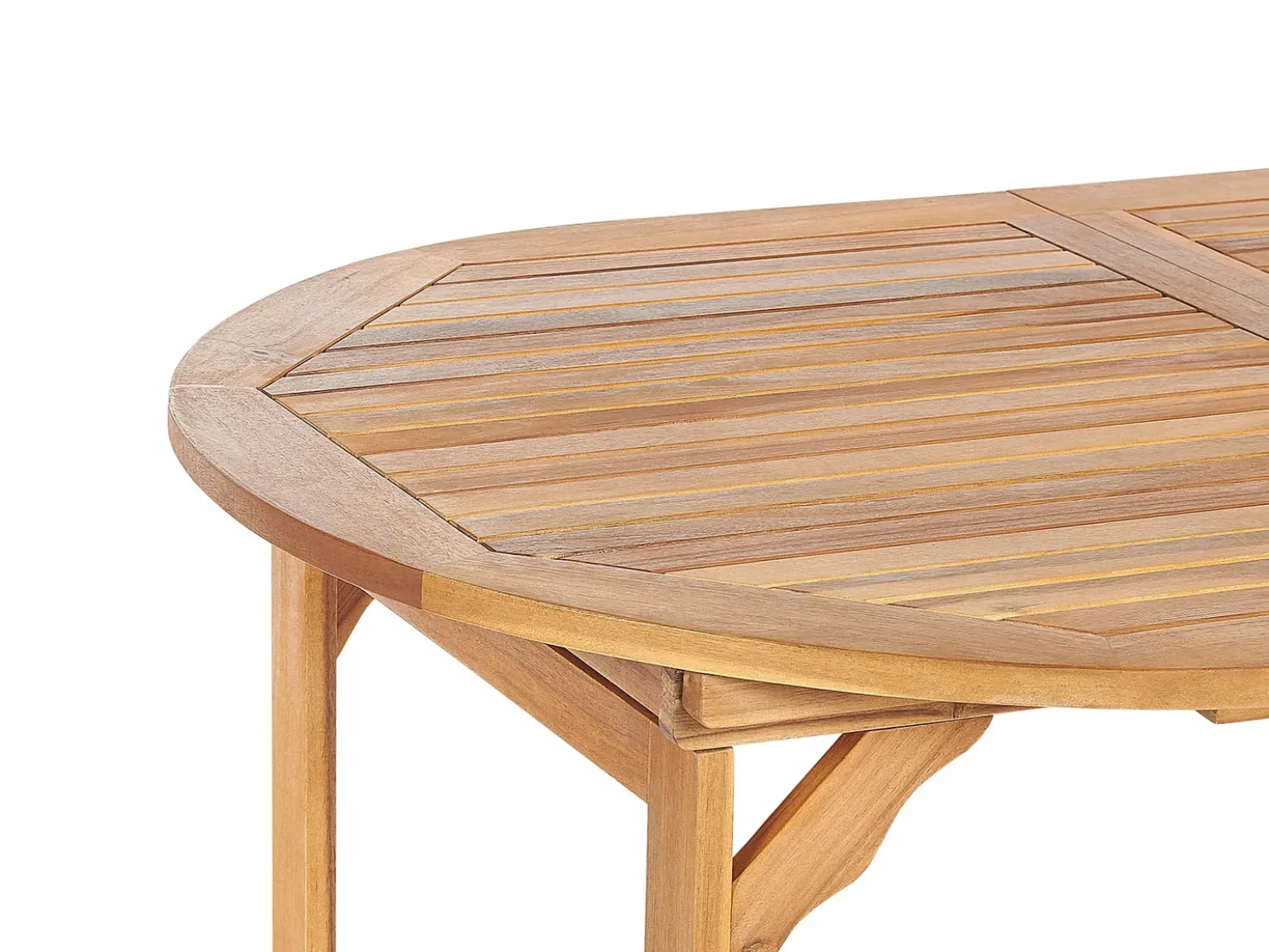 Set da pranzo da giardino 8 posti MAUI II con cuscini Legno d'acacia Grigio