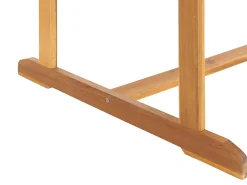 Set da pranzo da giardino 8 posti MAUI II con cuscini Legno d'acacia Grigio