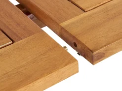 Set da pranzo da giardino 8 posti MAUI PREMIUM Legno d'acacia Grigio melange