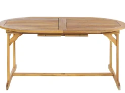 Set da pranzo da giardino 8 posti MAUI PREMIUM Legno d'acacia Grigio melange