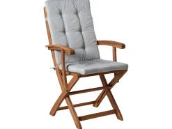 Set da pranzo da giardino 8 posti MAUI PREMIUM Legno d'acacia Grigio melange