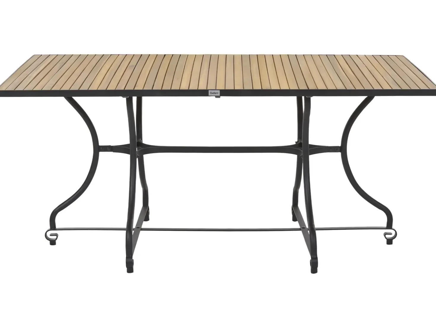 Set da pranzo da giardino 6 posti LASCARI Pieghevole Legno d'acacia Marrone chiaro