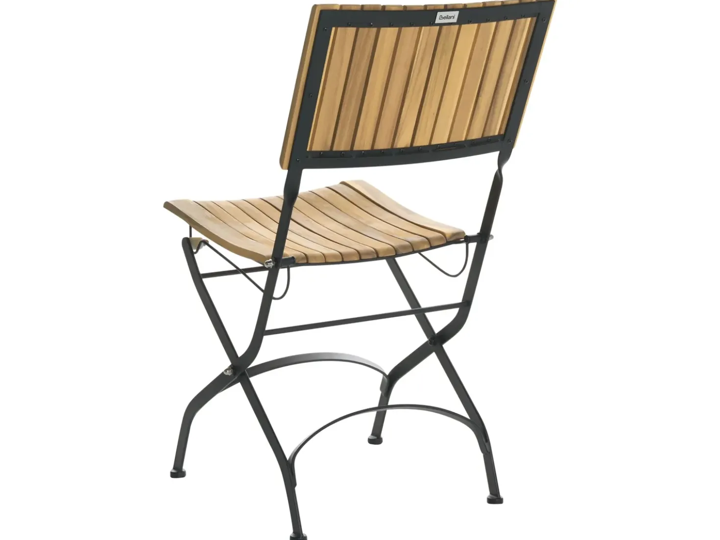 Set da pranzo da giardino 6 posti LASCARI Pieghevole Legno d'acacia Marrone chiaro
