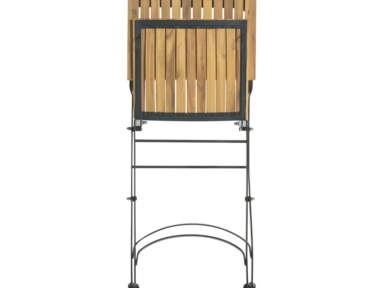 Set da pranzo da giardino 6 posti LASCARI Pieghevole Legno d'acacia Marrone chiaro