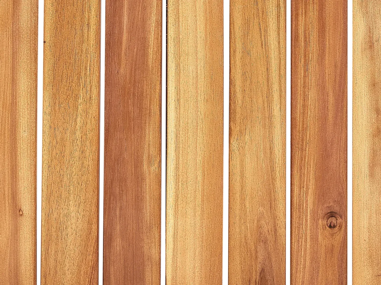 Set da pranzo da giardino 4 posti FRASSINE Legno d'acacia Marrone