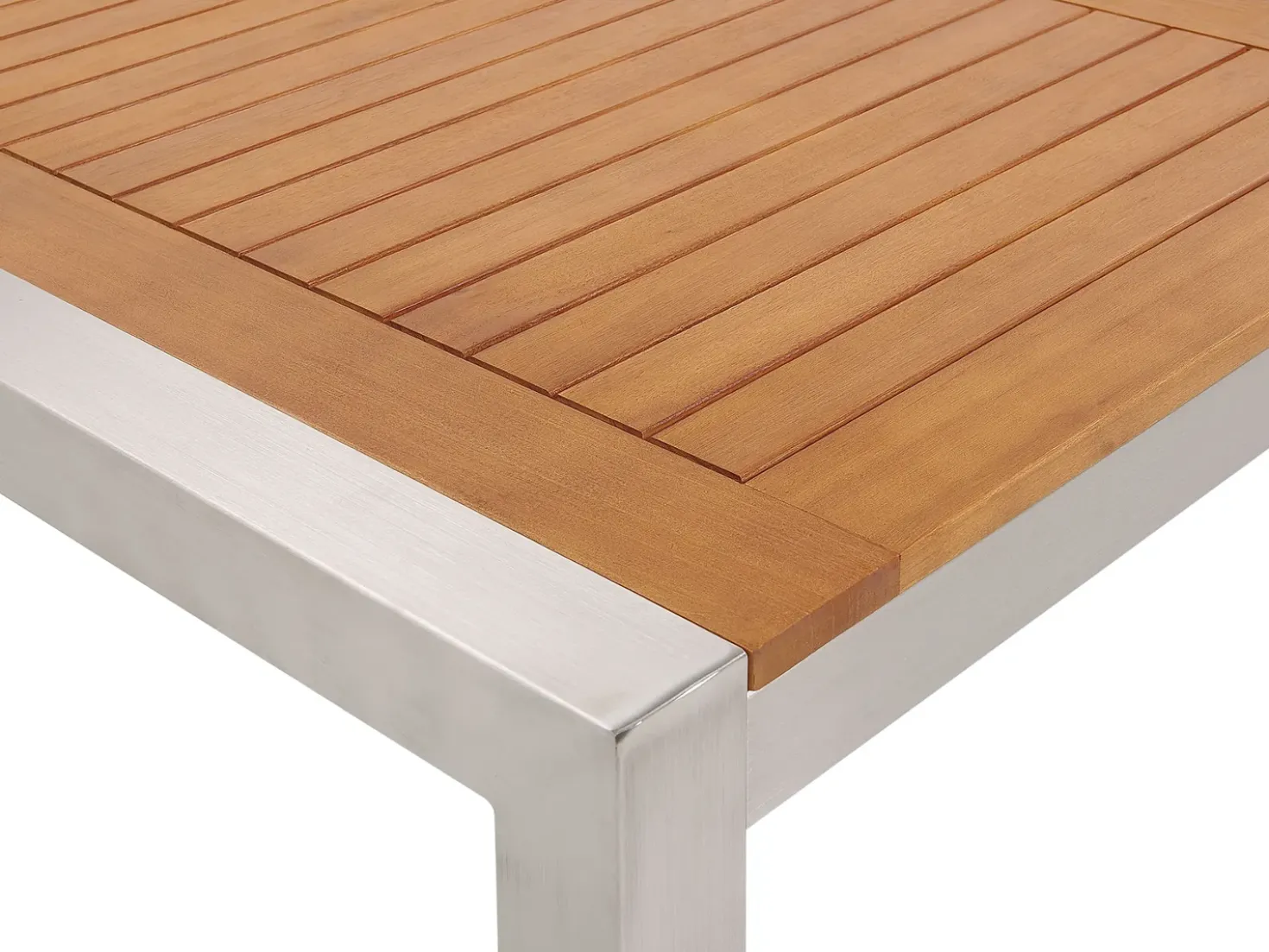 Set da pranzo da giardino 8 posti GROSSETO Legno d'eucalipto Marrone/Grigio