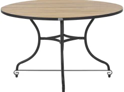 Set da pranzo da giardino 4 posti LASCARI Pieghevole Legno d'acacia Marrone chiaro