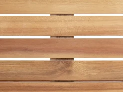 Set da pranzo da giardino 4 posti PROSSEDI Legno d'acacia Beige
