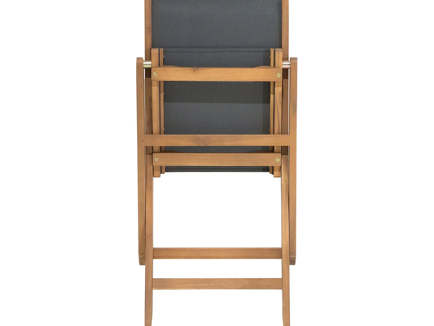 Set da pranzo da giardino con lettini 8 posti CESANA Legno d'acacia Marrone chiaro