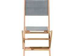 Set da pranzo da giardino con lettini 8 posti CESANA Legno d'acacia Marrone chiaro