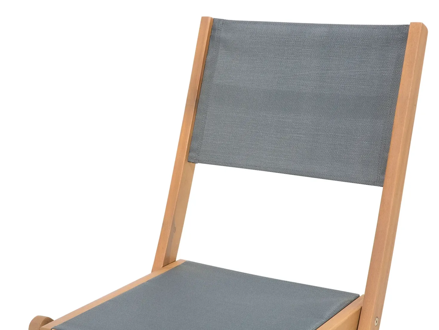 Set da pranzo da giardino con lettini 8 posti CESANA Legno d'acacia Marrone chiaro