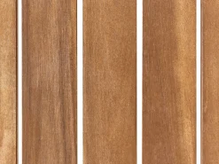 Set da pranzo da giardino 6 posti JACO/SUMIRAGO Legno d'acacia Marrone chiaro