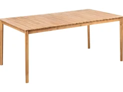 Set da pranzo da giardino 6 posti JACO/SUMIRAGO Legno d'acacia Marrone chiaro