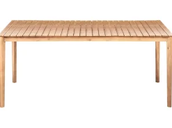 Set da pranzo da giardino 6 posti JACO/SUMIRAGO Legno d'acacia Marrone chiaro