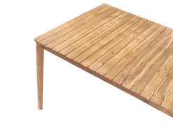 Set da pranzo da giardino 6 posti JACO/SUMIRAGO Legno d'acacia Marrone chiaro