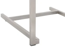Set da pranzo da giardino 6 posti VALCANETTO/COSOLETO Metallo Grigio