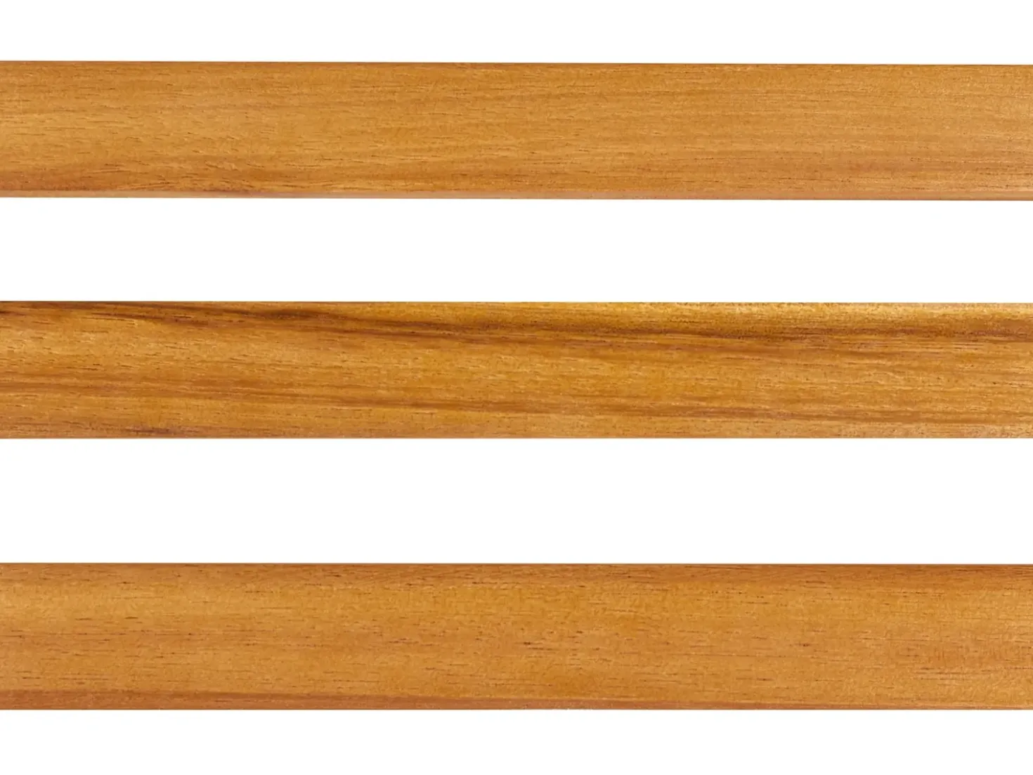 Set da pranzo da giardino con sgabelli 3 posti BELLANO Legno d'acacia Marrone
