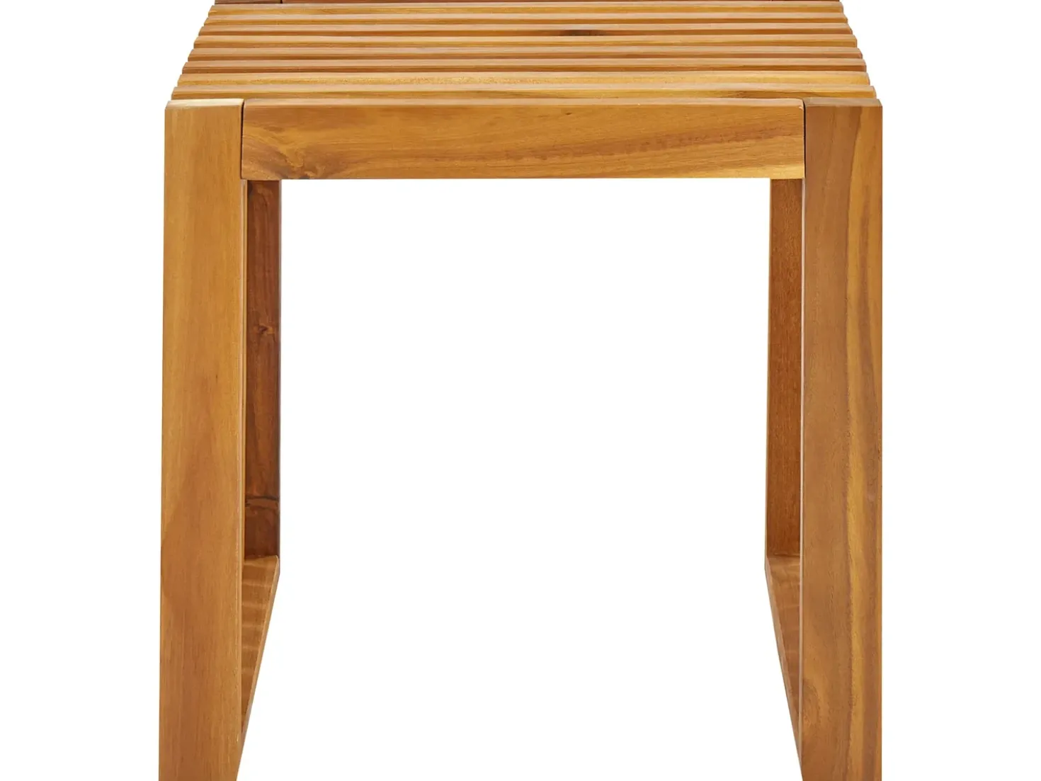 Set da pranzo da giardino con sgabelli 3 posti BELLANO Legno d'acacia Marrone